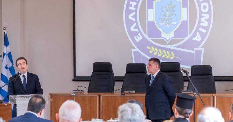 Χρυσοχοΐδης σε στελέχη ΕΛ.ΑΣ: «Συνεχής επαγρύπνηση στην καταπολέμηση του εγκλήματος»